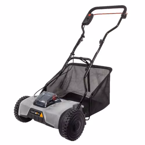 Batavia Maxxpack 18V Hybrid Brushless Cylinder Mower in Grey – 1