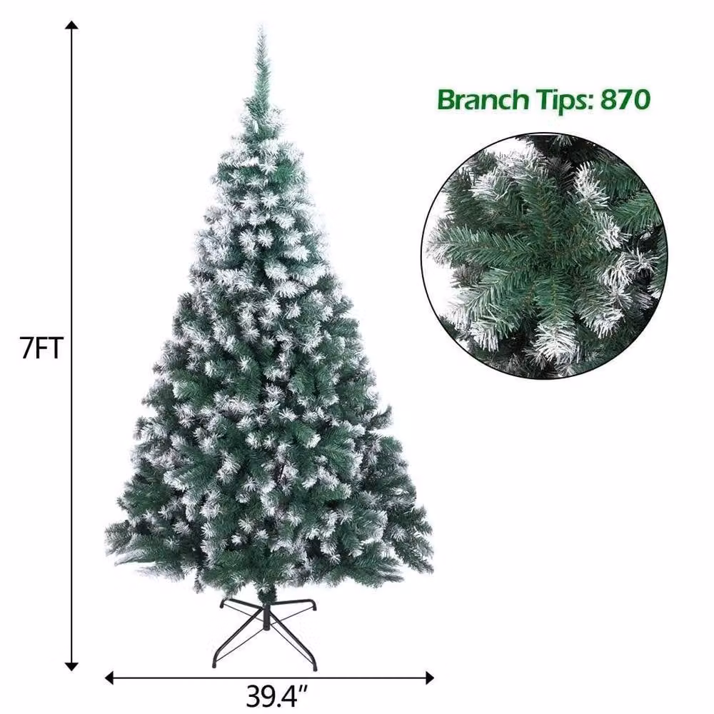 Kelvenix 7ft Artificial Green Christmas Tree – 2