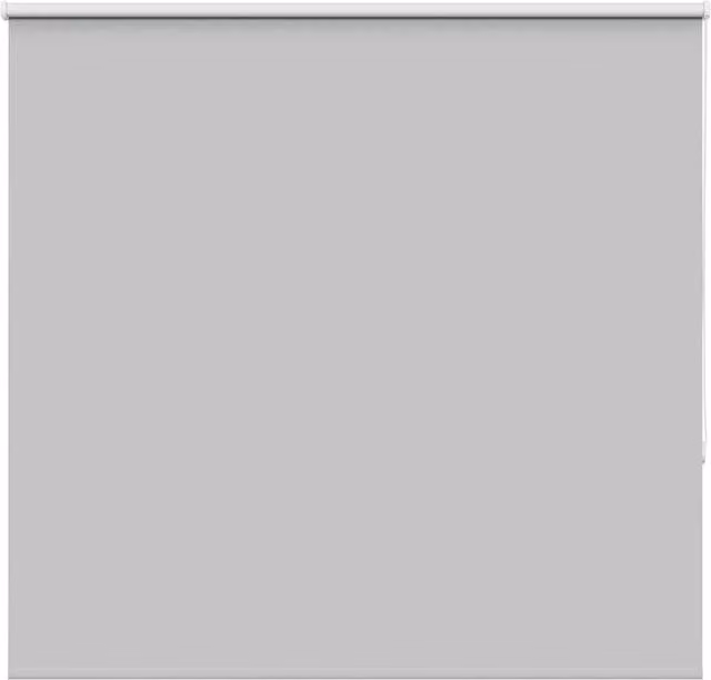Berkfield Home Blackout Roller Blind in Light Grey, Thermal Insulating Polyester, W: 150 cm, H: 150 cm