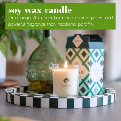 Nicola Spring Summer Soy Wax Scented Candle, Fruity and Fresh Fragrance, 160g – 3