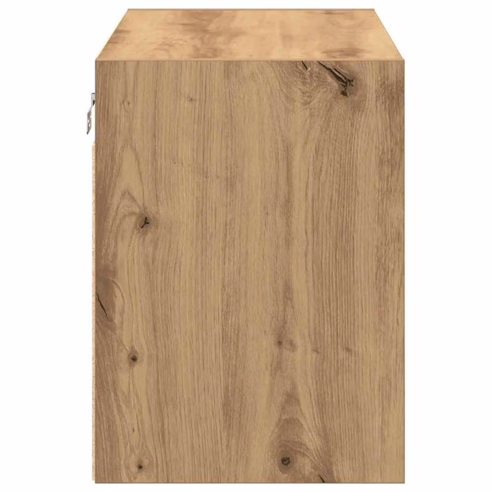 Berkfield Home Wall Mounted Garage and Workshop Cabinets, 2 Piece Set in Artisan Oak Brown Engineered Wood – 4