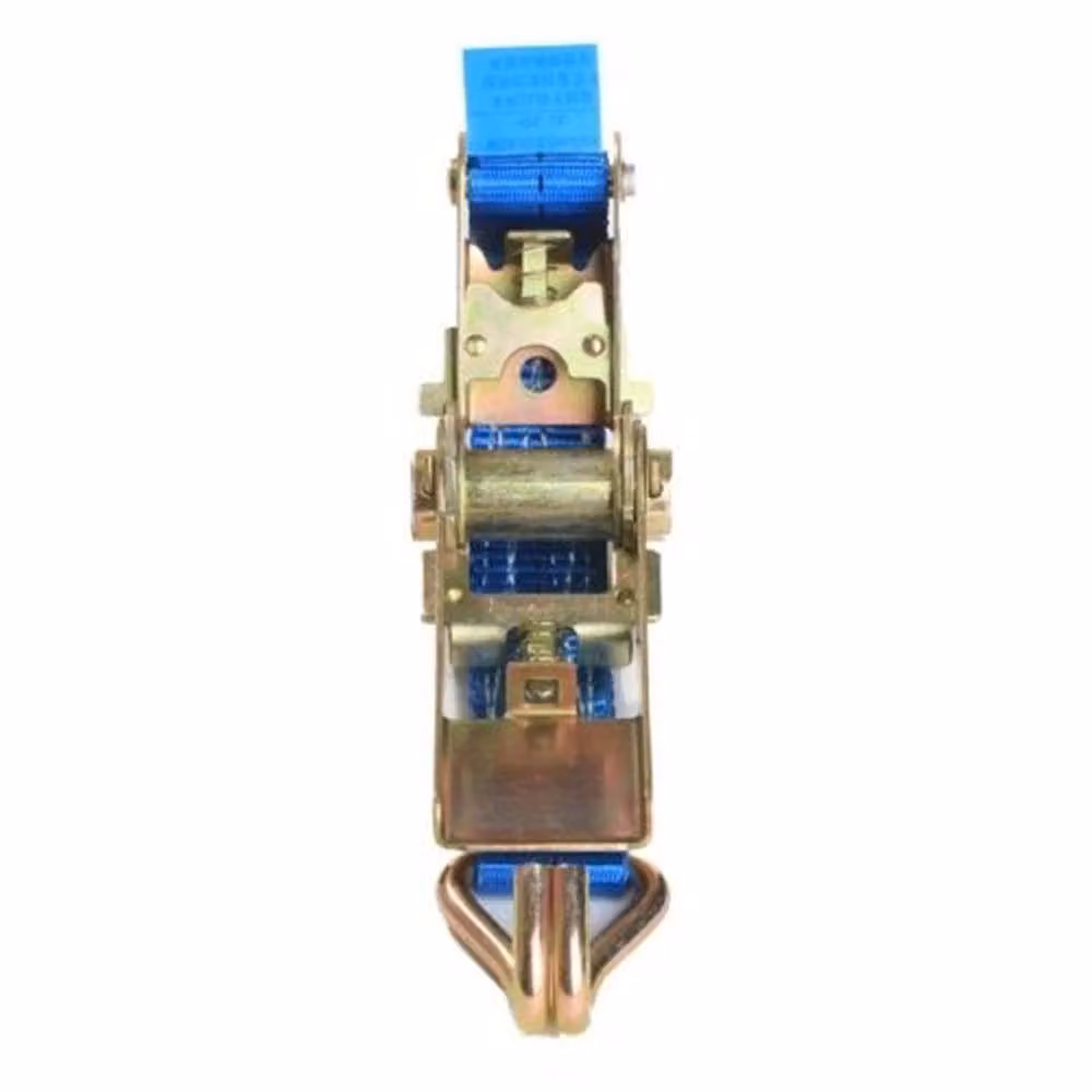 Kelvenix 4-Piece Blue Ratchet Tie Down Straps, 25mm x 5m, 1500kg Heavy Duty Lashing Belts – 3