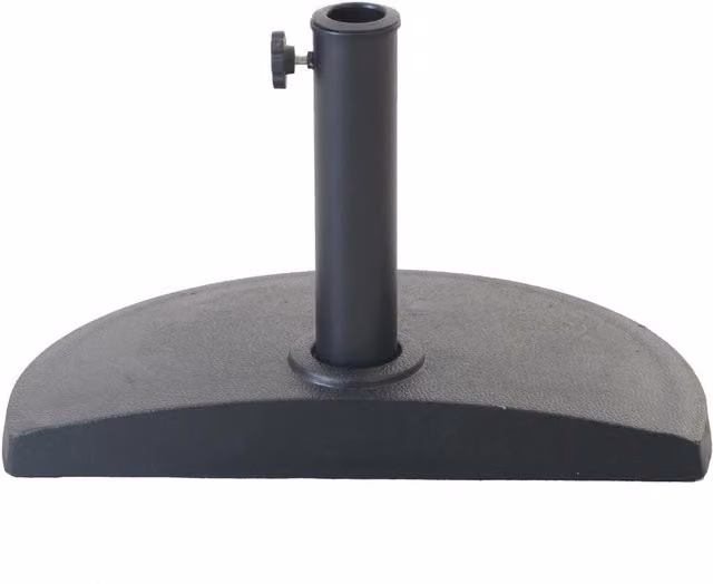 Charles Bentley Grey Concrete Parasol Half Base