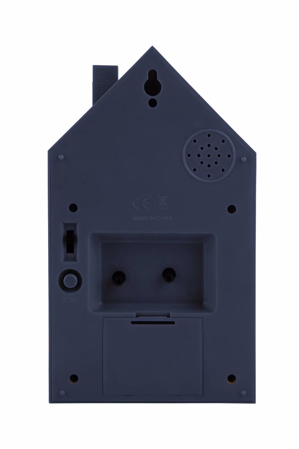 Zeller Present Karlsson Modern Cuckoo Wall Clock in Blue, W/D/H: 20 x 6 x 12 cm – 5