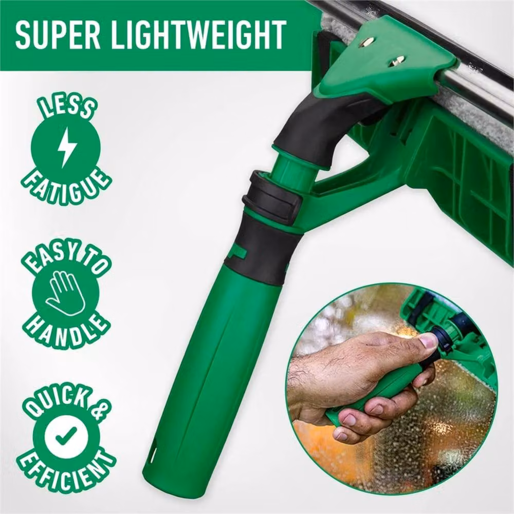 SPETLEK 2 in 1 Window Squeegee and Washer with Scraper in Green – 3