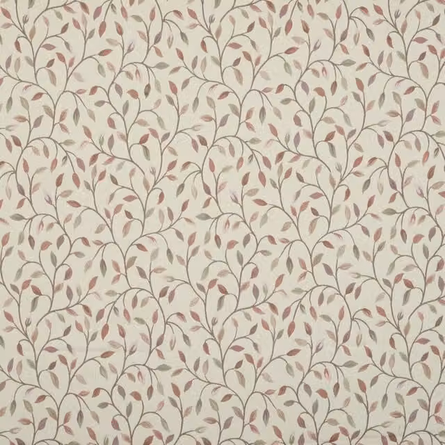 Terrys Cervino Melba Floral Fabric Panel in Cream, Stone, Pink and Multicolour