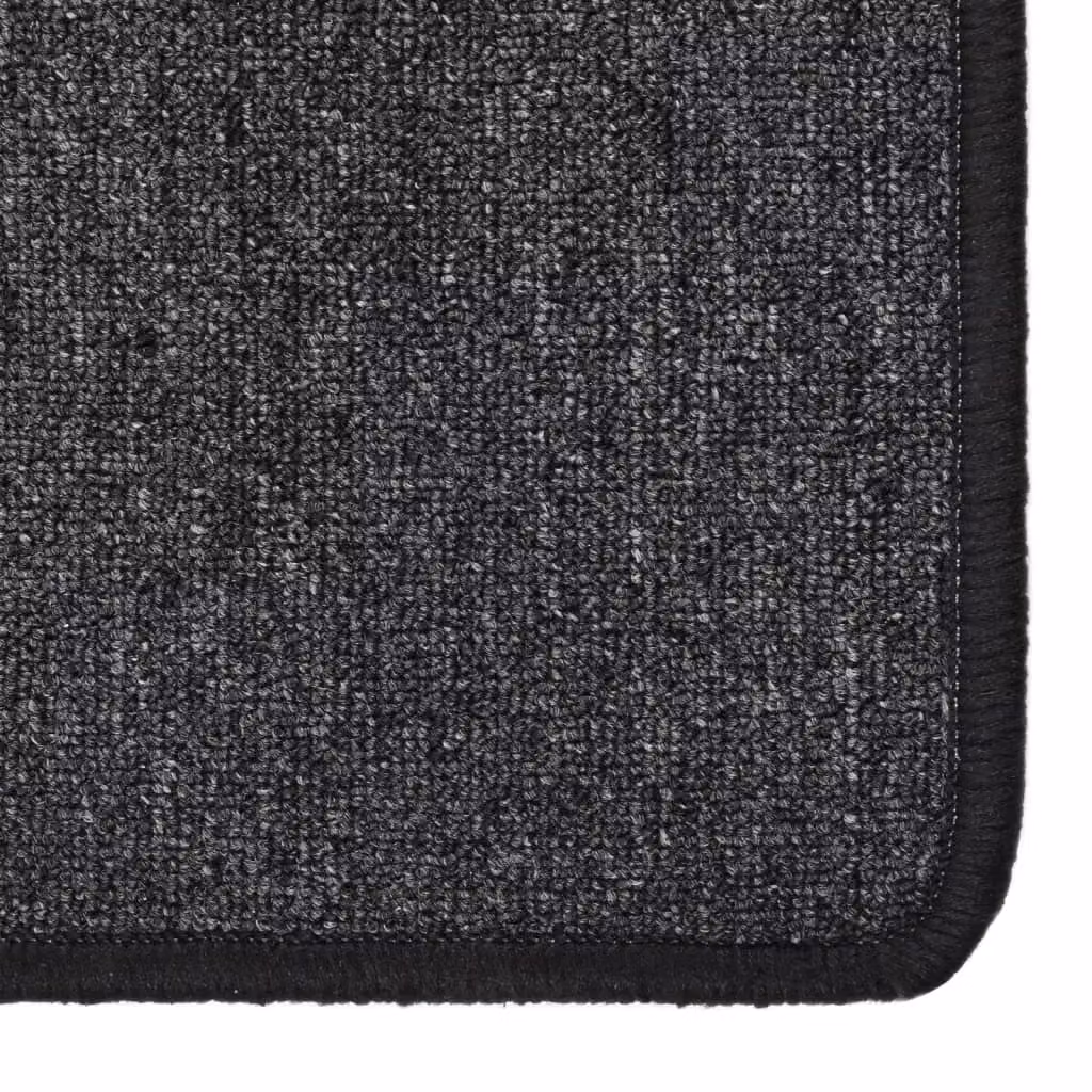 Berkfield Home Anthracite and Black Carpet Runner, W: 50 cm, L: 300 cm – 1