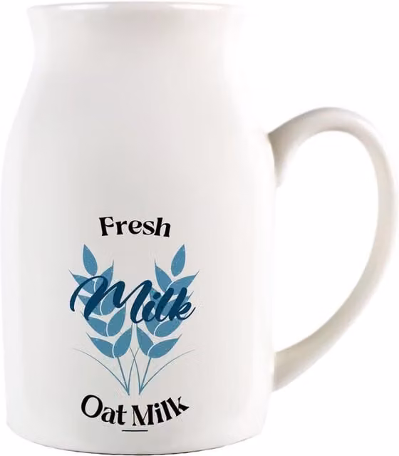 Purely Home Ceramic Serving Jug in Blue and White