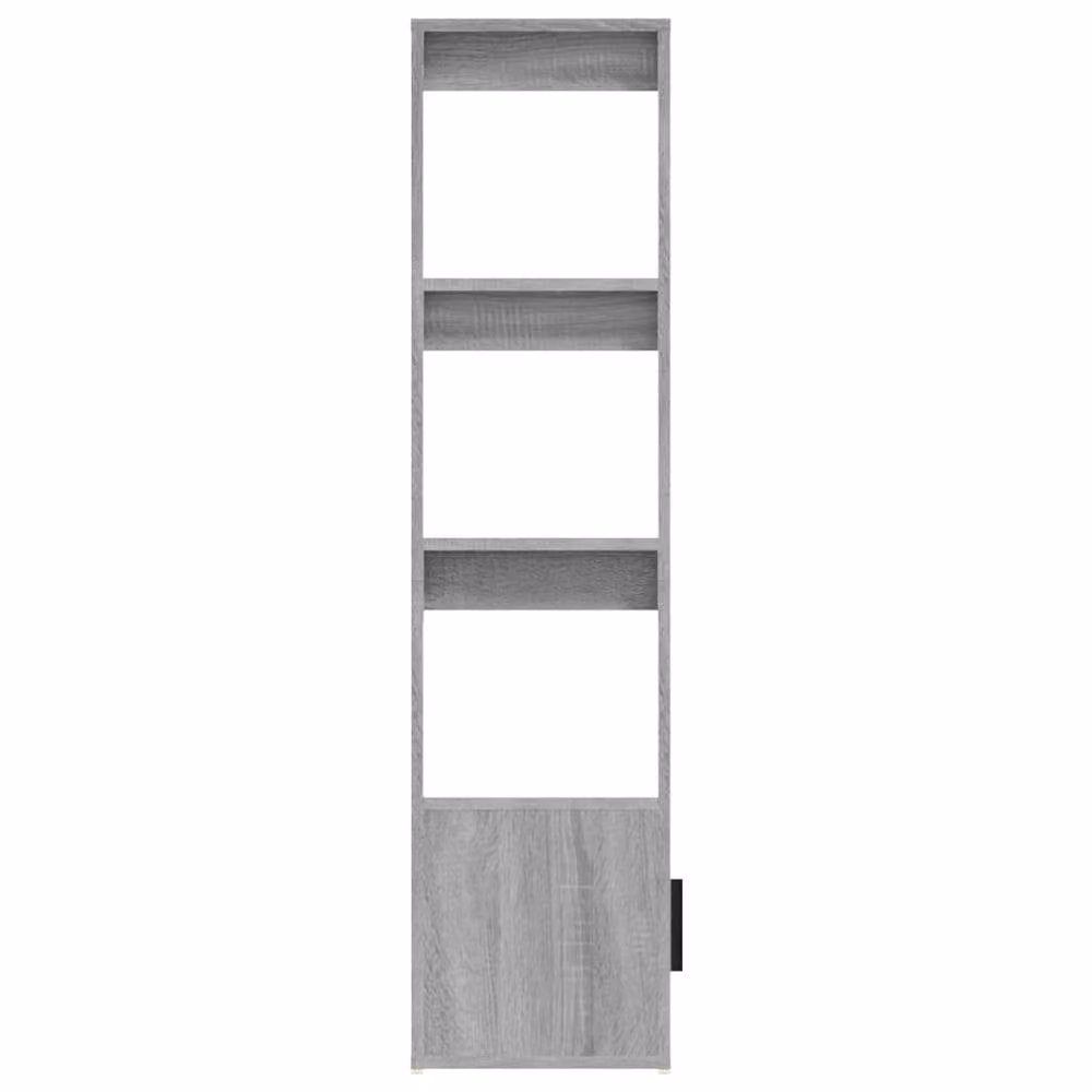 Berkfield Home Grey Sonoma Sideboard in Engineered Wood, W/D/H: 80 x 30 x 119.5 cm – 2