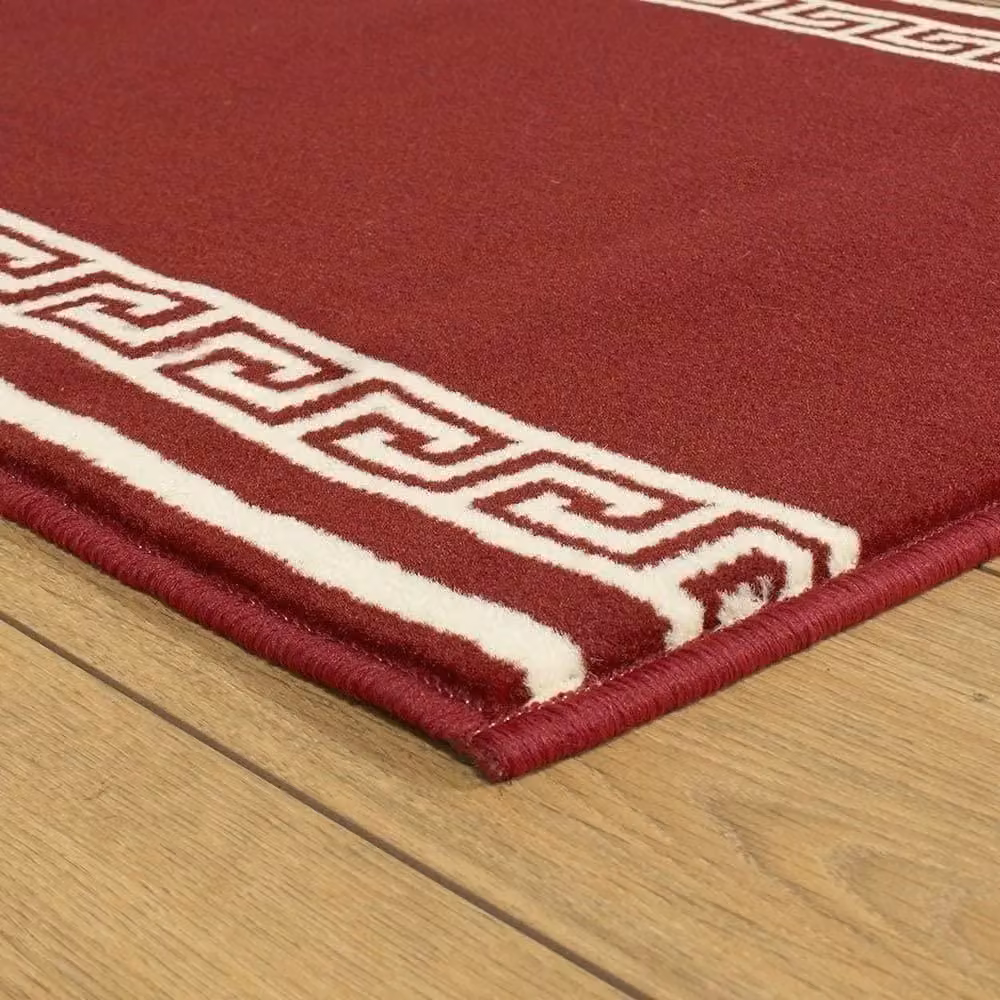 runrug Red Key Hallway Runner Rug, W/D/H: 60 x 420 x 0.9 cm – 4
