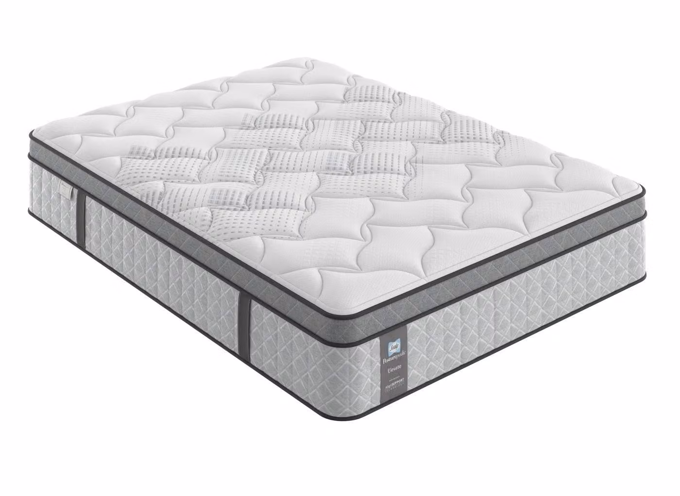 Sealy PosturePedic Merivale Hybrid Combination Mattress, White, Medium Firmness