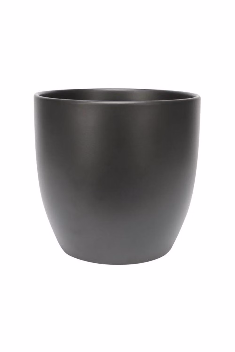 KDMD Black Minimalist Round Ceramic Indoor Tabletop Planter, Height: 18 cm – 2