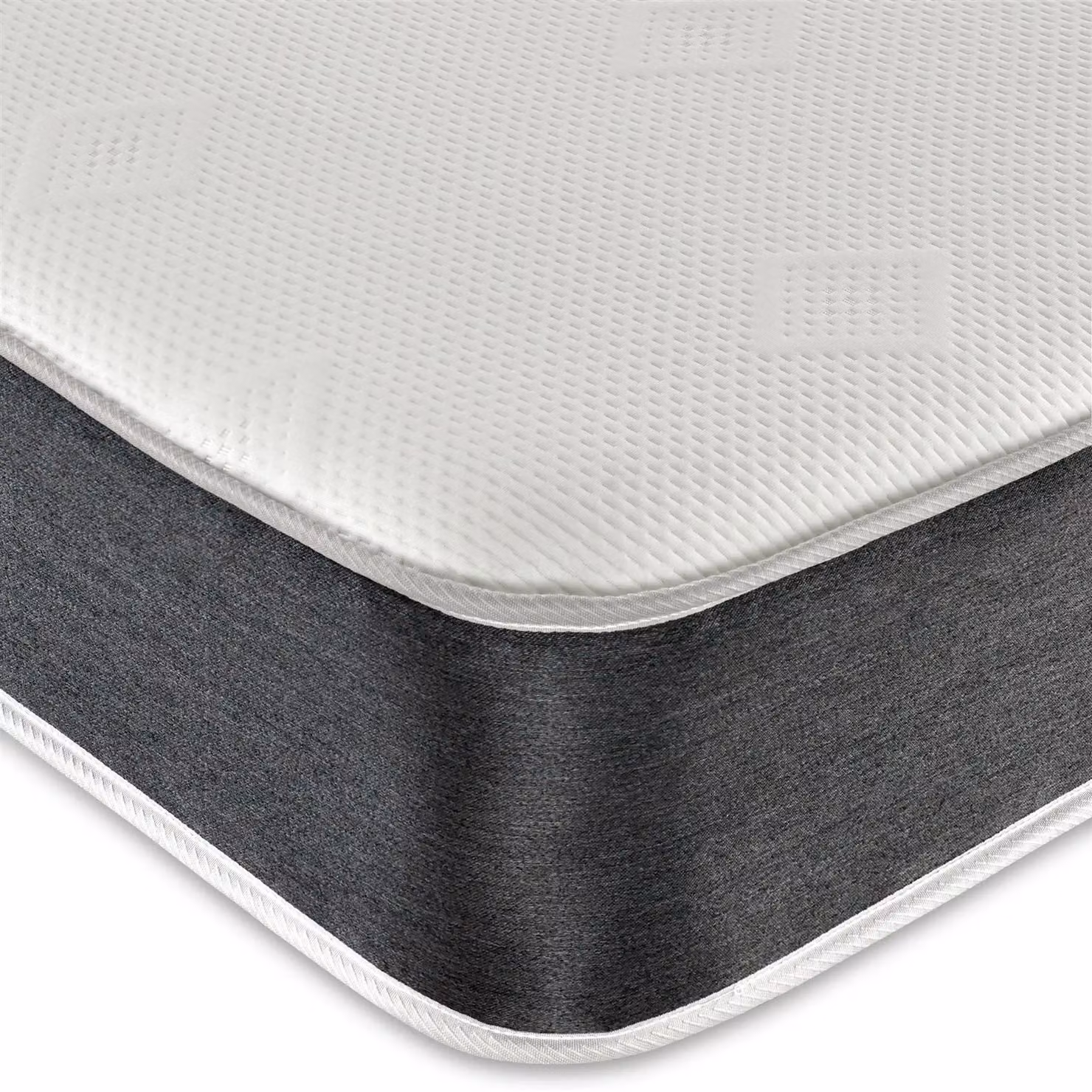 Starlight Beds Linear Cool Touch Hybrid Mattress, Soft, White, EU Single, Depth: 20 cm – 3