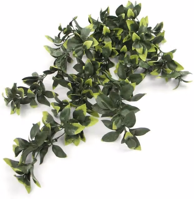Green Artificial Hanging Pothos Plant, Fire and UV Resistant, H 71 cm x W 10 cm