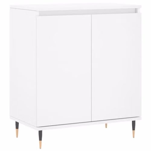 vidaXL White Matt Sideboard in Engineered Wood W/D/H: 60 x 35 x 70 cm – 1