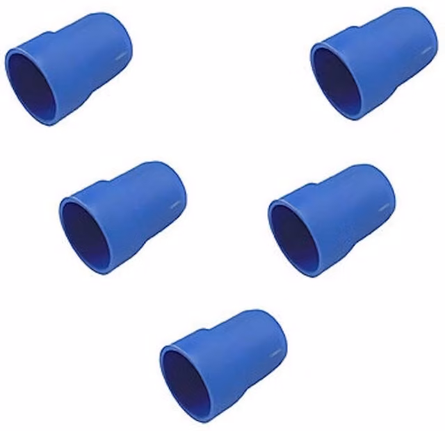 McAlpine Blue Plastic Washing Machine Outlet Hose Nozzle Spigot Cap, Pack of 5 – 1
