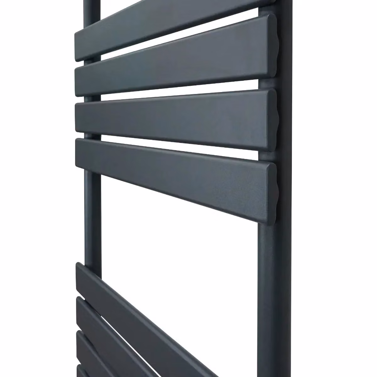 Monstershop Steel Towel Rail in Anthracite Grey, W/H: 60.0 x 120.0 cm – 9