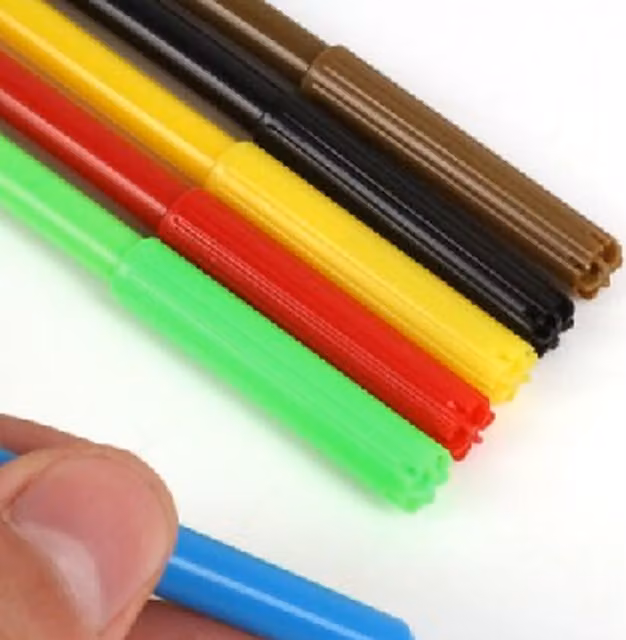 UMKY LIMITED 6-Piece Multicolour Felt Tip Colouring Pens for Children