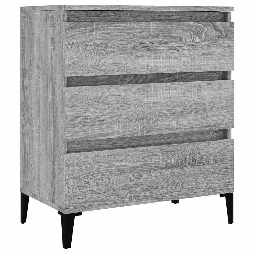 Berkfield Home Grey Sonoma Sideboard in Engineered Wood W/D/H: 60 x 35 x 70 cm – 2