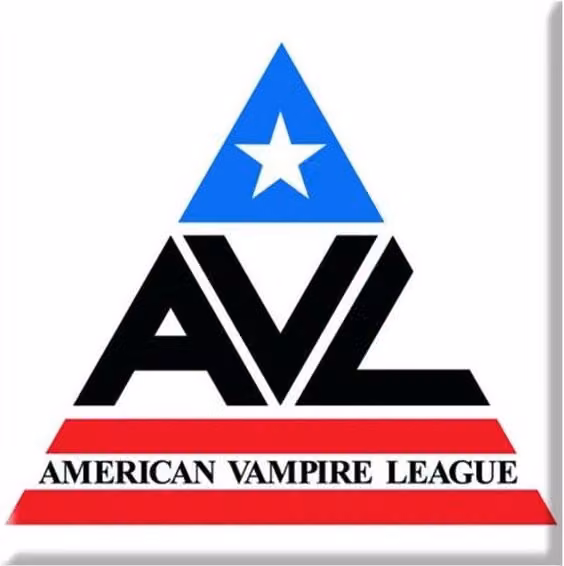 True Blood American Vampire League Metal Fridge Magnet in White – 1