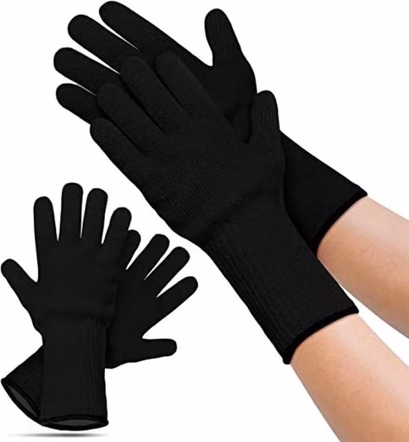 SPETLEK Heat Resistant Unisex Gloves in Black – 1