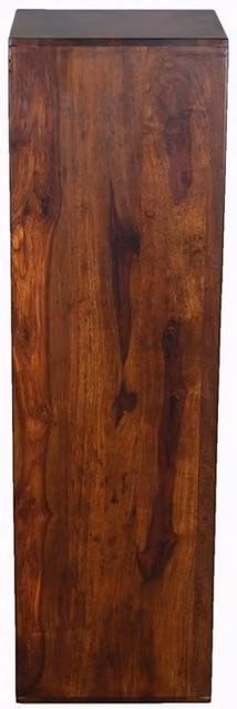 Jaipur Furniture Ltd Large Lamp Table in Brown Sheesham Wood, W/D/H: 25 x 25 x 85 cm – 1