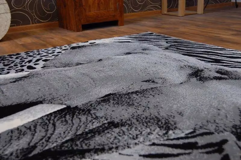 RugsX Flash Animal Print Modern Grey Rug, W: 160 cm, D: 225 cm – 3