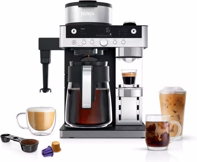Ninja Prestige Dualbrew System CFN802UK Coffee Maker in Black – 1