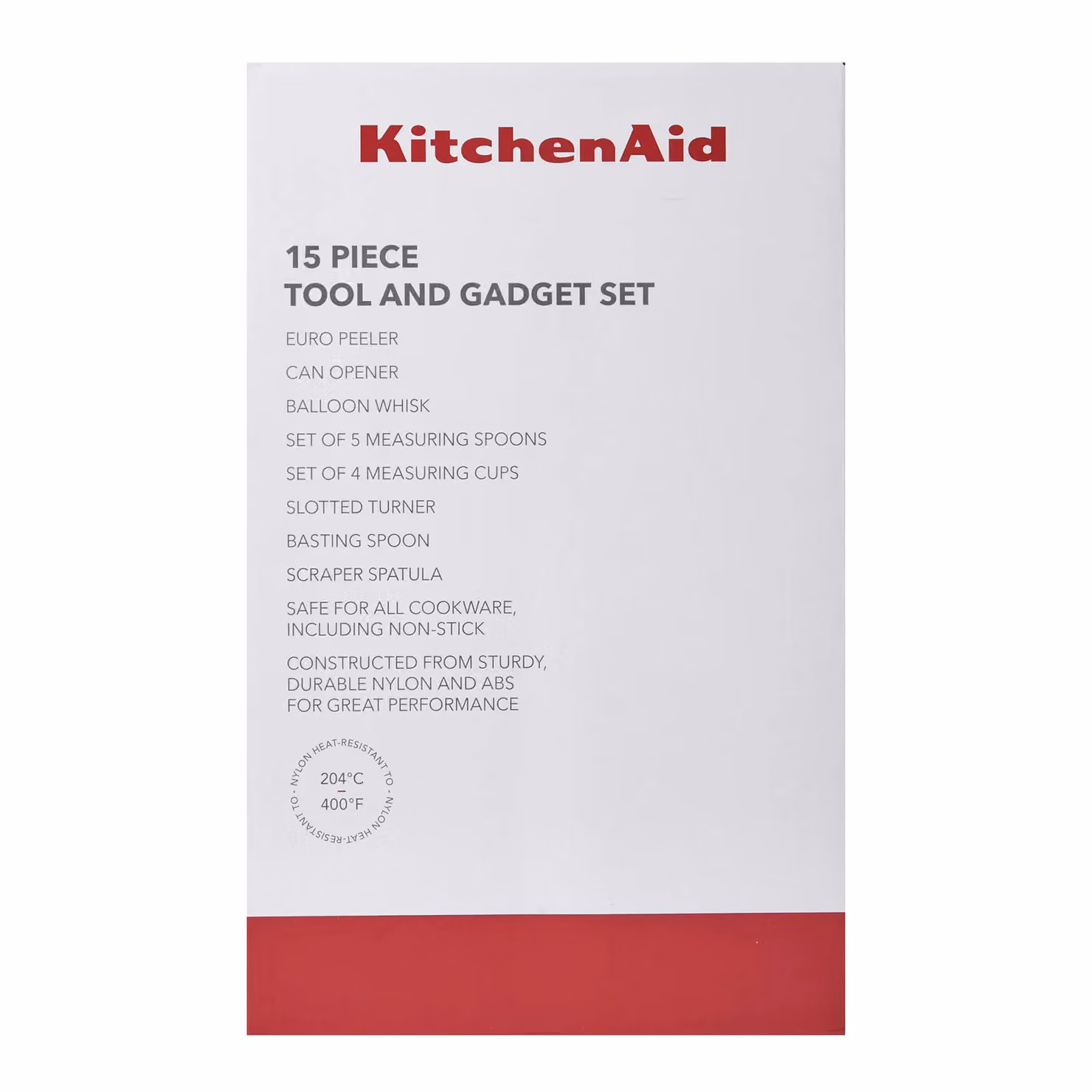 KitchenAid 15-Piece Kitchen Utensil Set in Black – 8