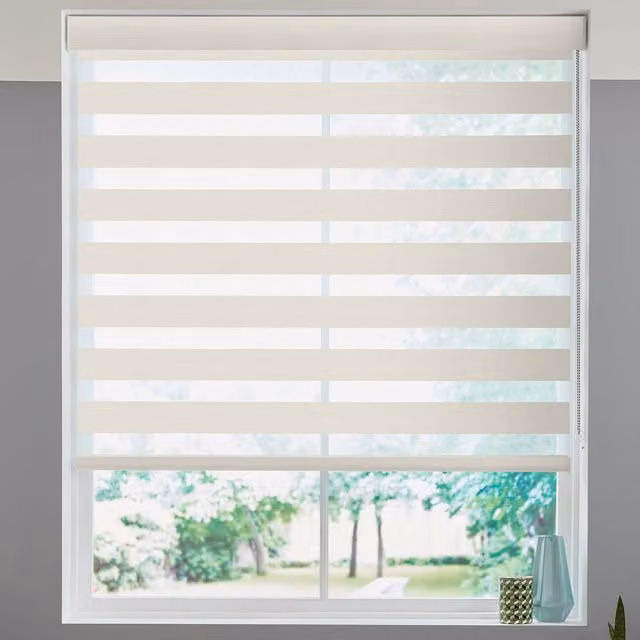 Terrys Nura Made to Measure Day and Night Blind in Cream