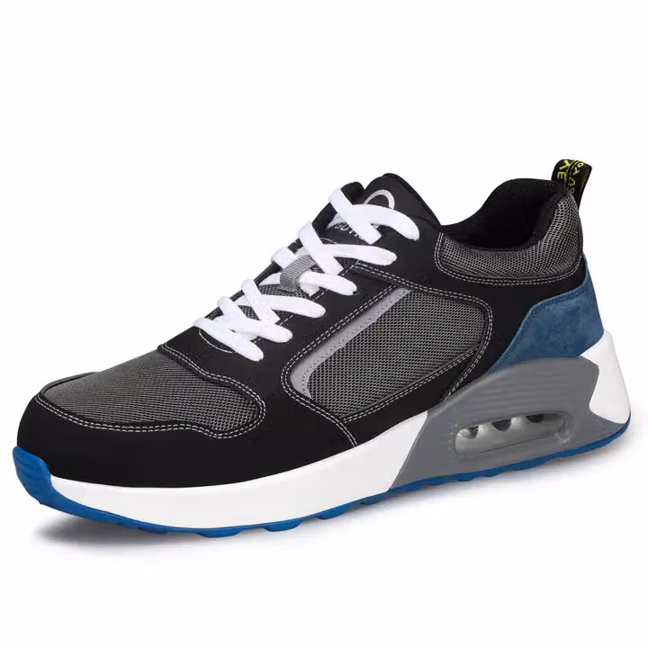 Safety Brands Men's S1P Steel Toe Cap Safety Trainers, Lightweight and Water Resistant, Black, Size 12 – 2