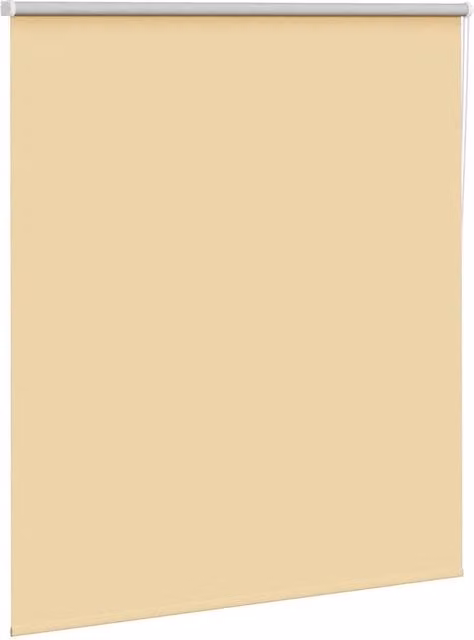 Berkfield Home Blackout Roller Blind in Beige Polyester, W: 130 cm, H: 130 cm