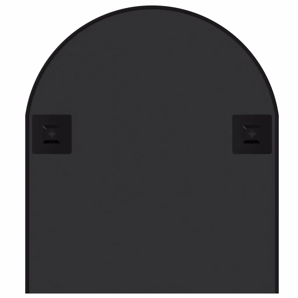 Berkfield Home Minimalist Oval Wall Mirror in Black, W: 100 cm, H: 45 cm – 3