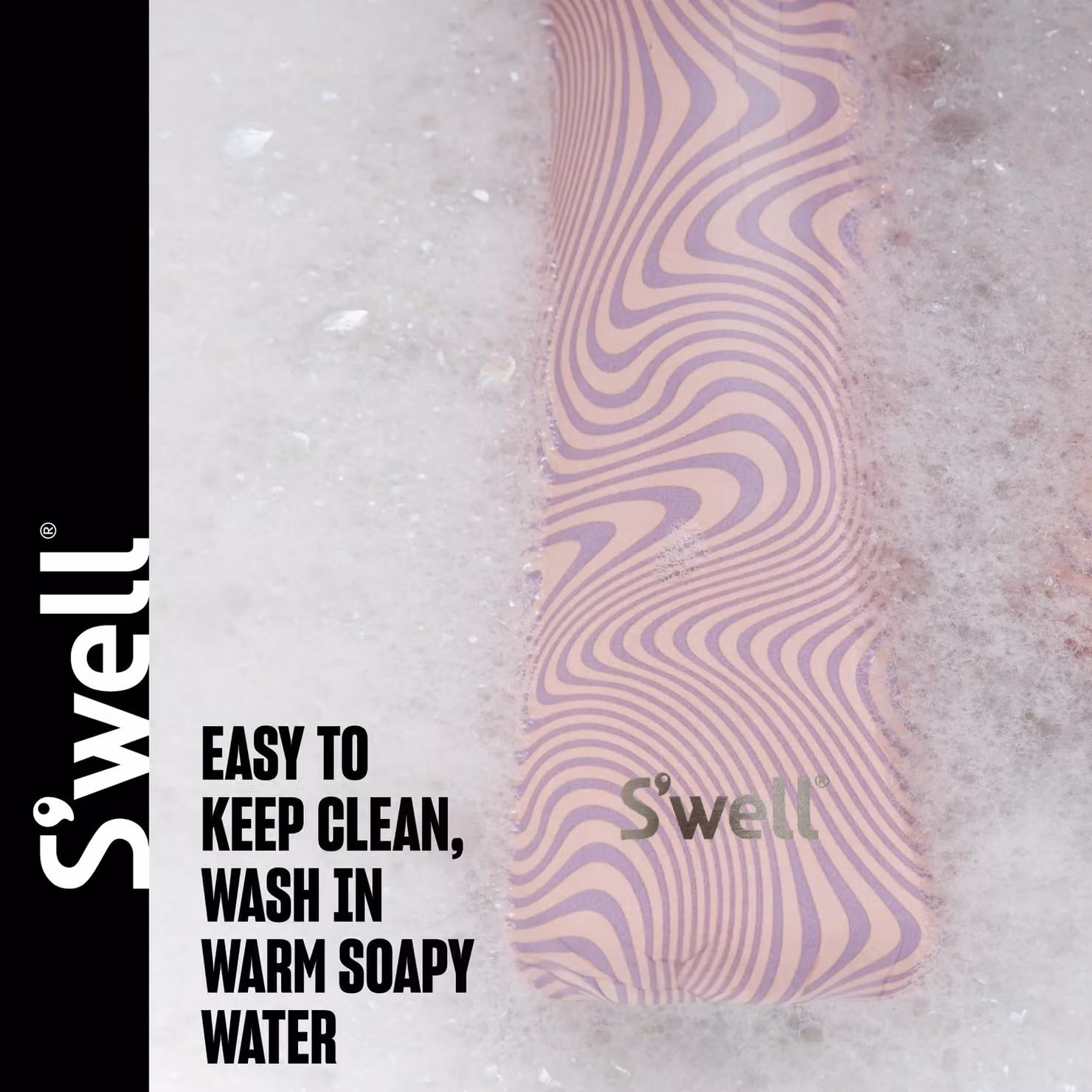 S'well Pink and Purple Tumbler with Lid, 530ml – 5