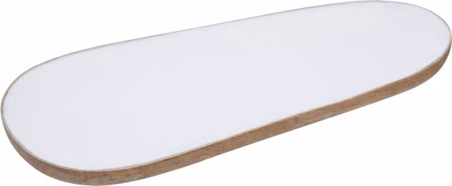 Orsina Kara Large Oval Serving Dish in White
