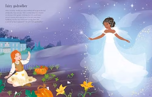 Usborne Sticker Dolly Dressing Cinderella Multicolour Paperback Book – 2