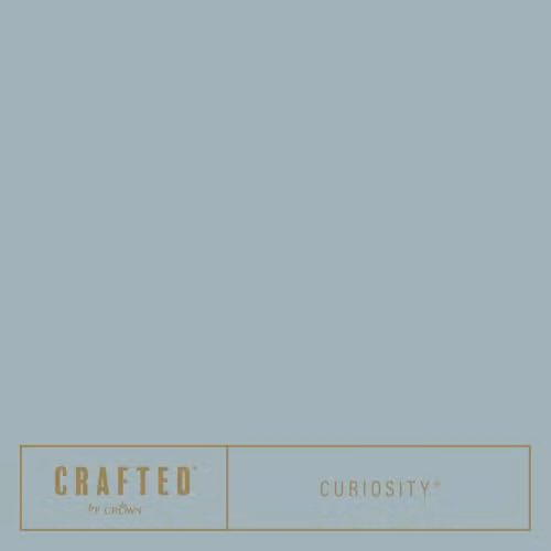 Crown Crafted Curiosity Matt Emulsion Paint Tester, Blue, 125ml – 3