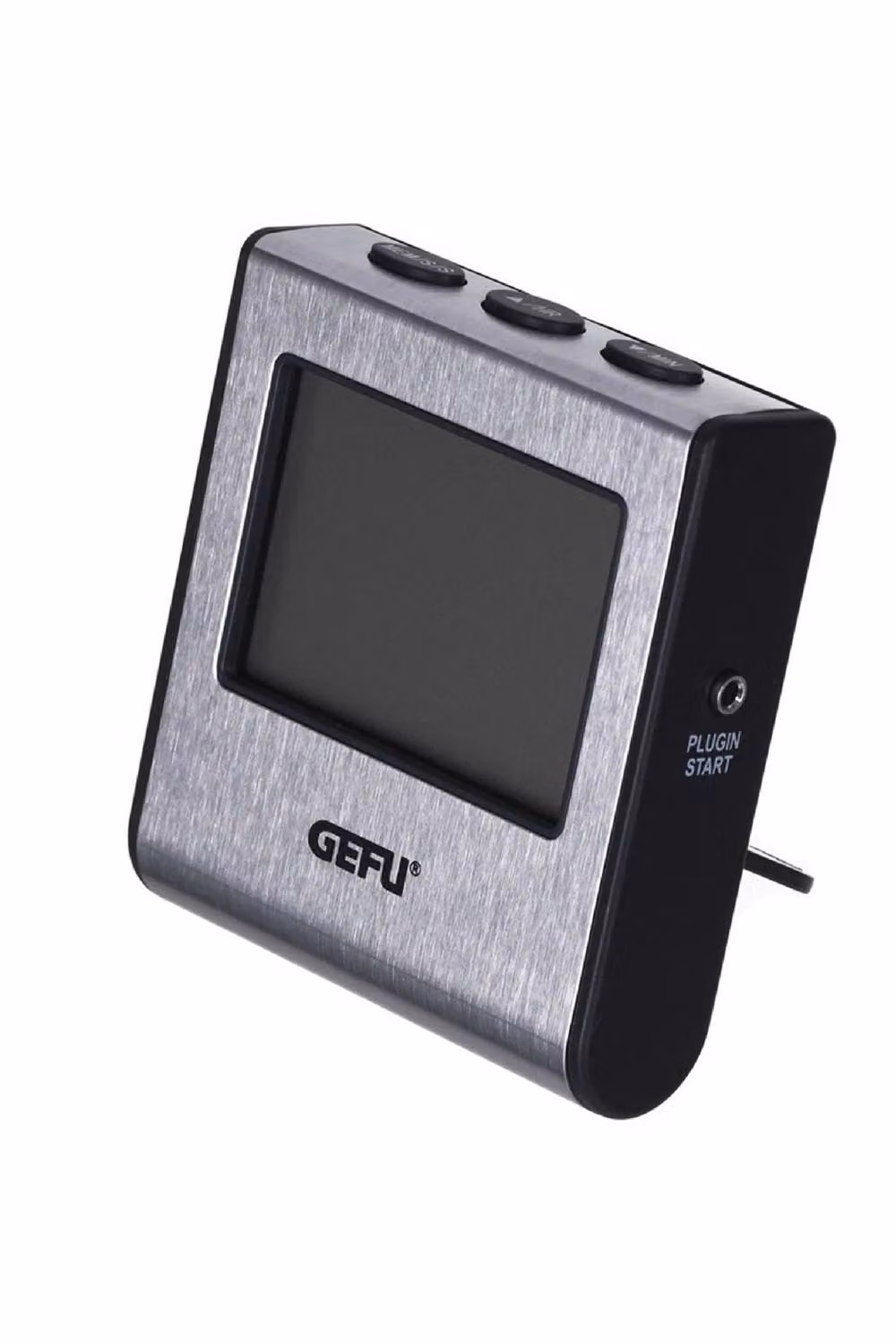 Gefu TEMPERE Oven and Meat Thermometer with Alarm in Silver – 3