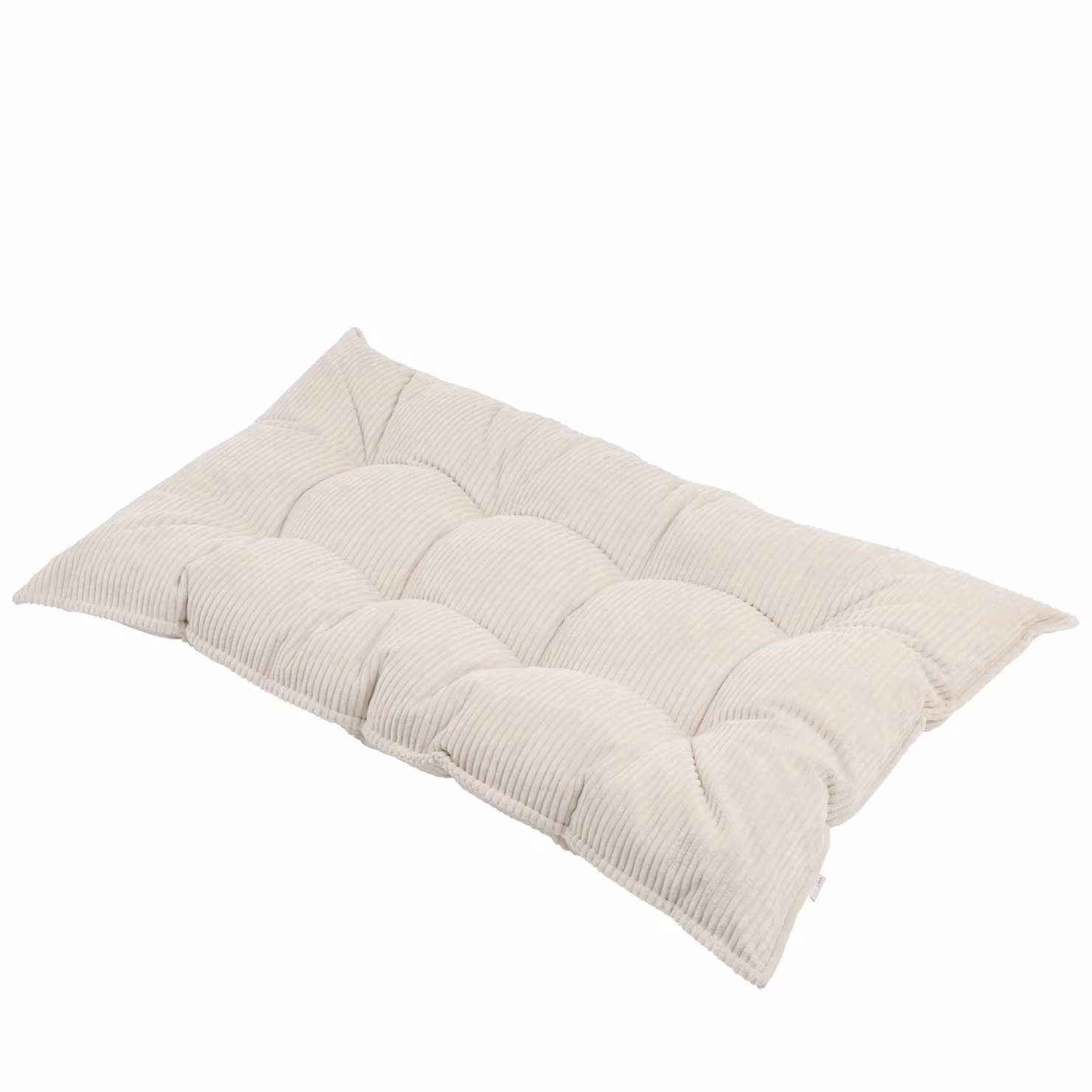 MiniCamp Corduroy Floor Cushion in Beige, W: 90 cm, D: 150 cm – 2