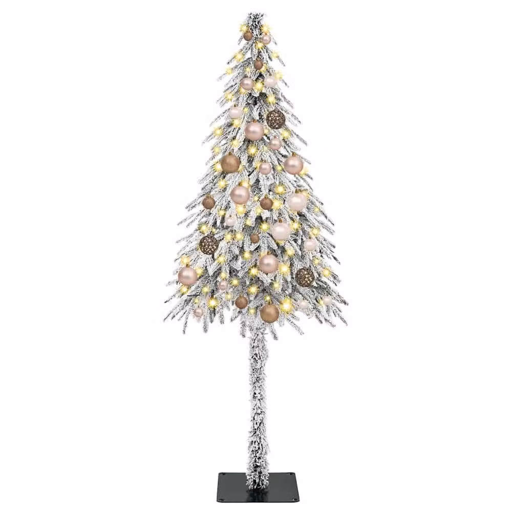 Berkfield Home White Christmas Tree with 150 LEDs, Height: 150 cm – 3