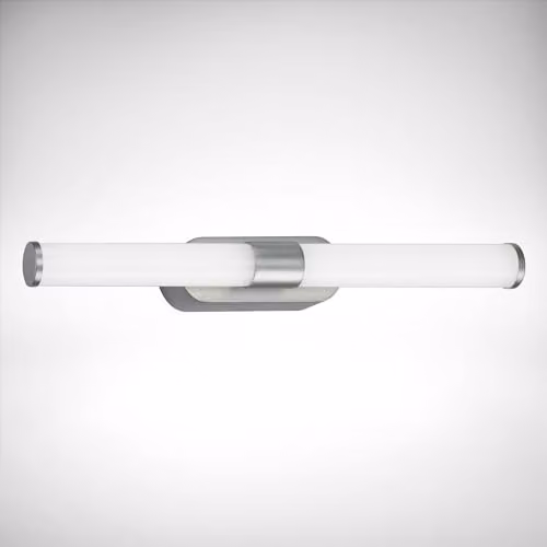 B.K.Licht LED Bathroom Mirror Wall Lamp, Chrome, 40 cm