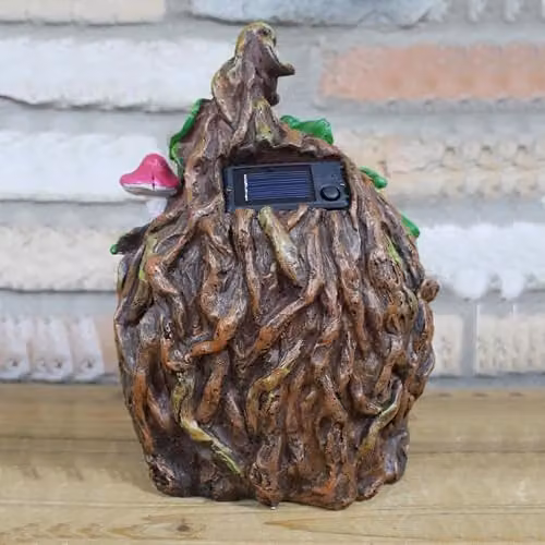 Gifts Direct 2 U Multicolour Solar Fairy House Light Up Garden Ornament – 4