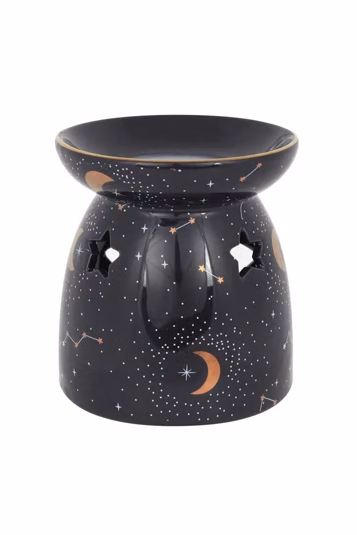 KDMD Purple Constellation Geometric Tealight Oil Burner in Black, Purple and Gold – 2