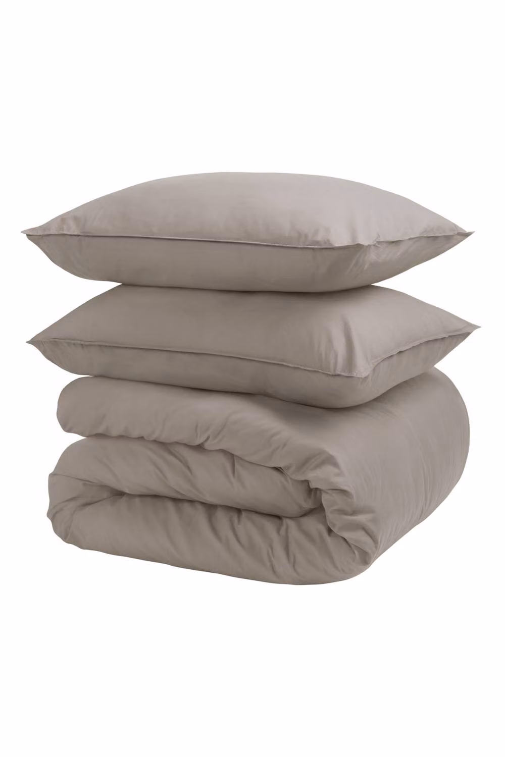 Soak&Sleep Mocha Stonewashed Cotton Bed Set in Sand, W/D/H: 180 x 200 cm – 3