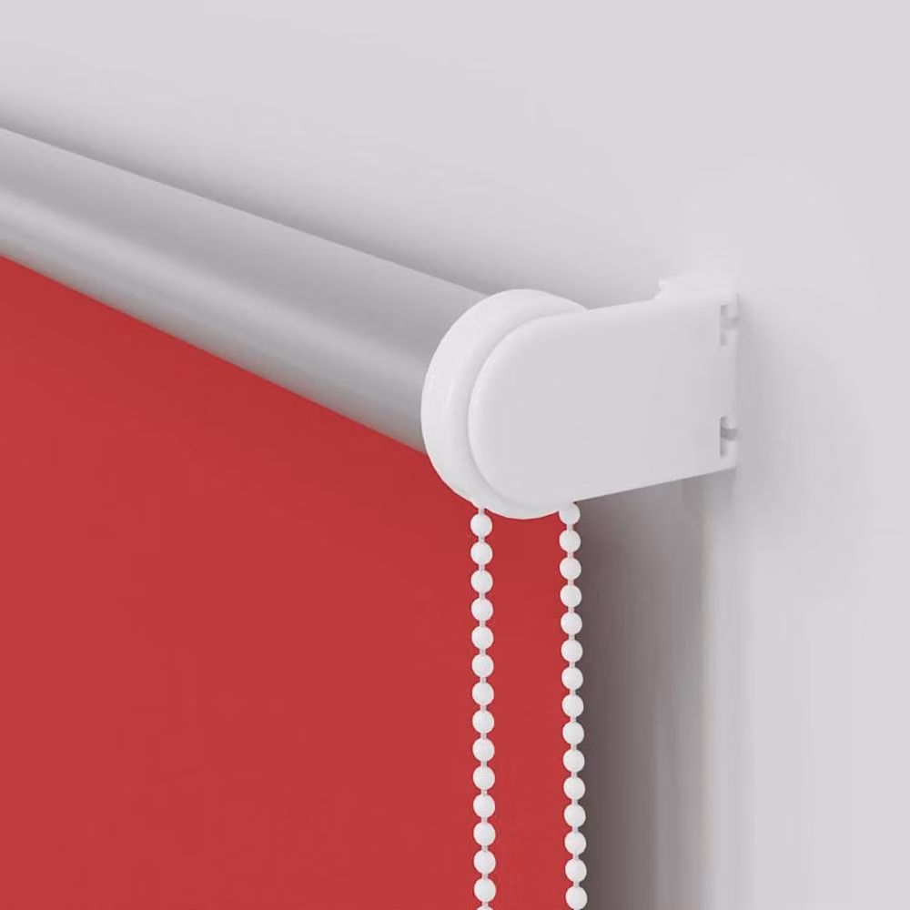 Berkfield Home Red Blackout Roller Blind, Polyester Fabric, W: 160 cm, H: 175 cm – 5