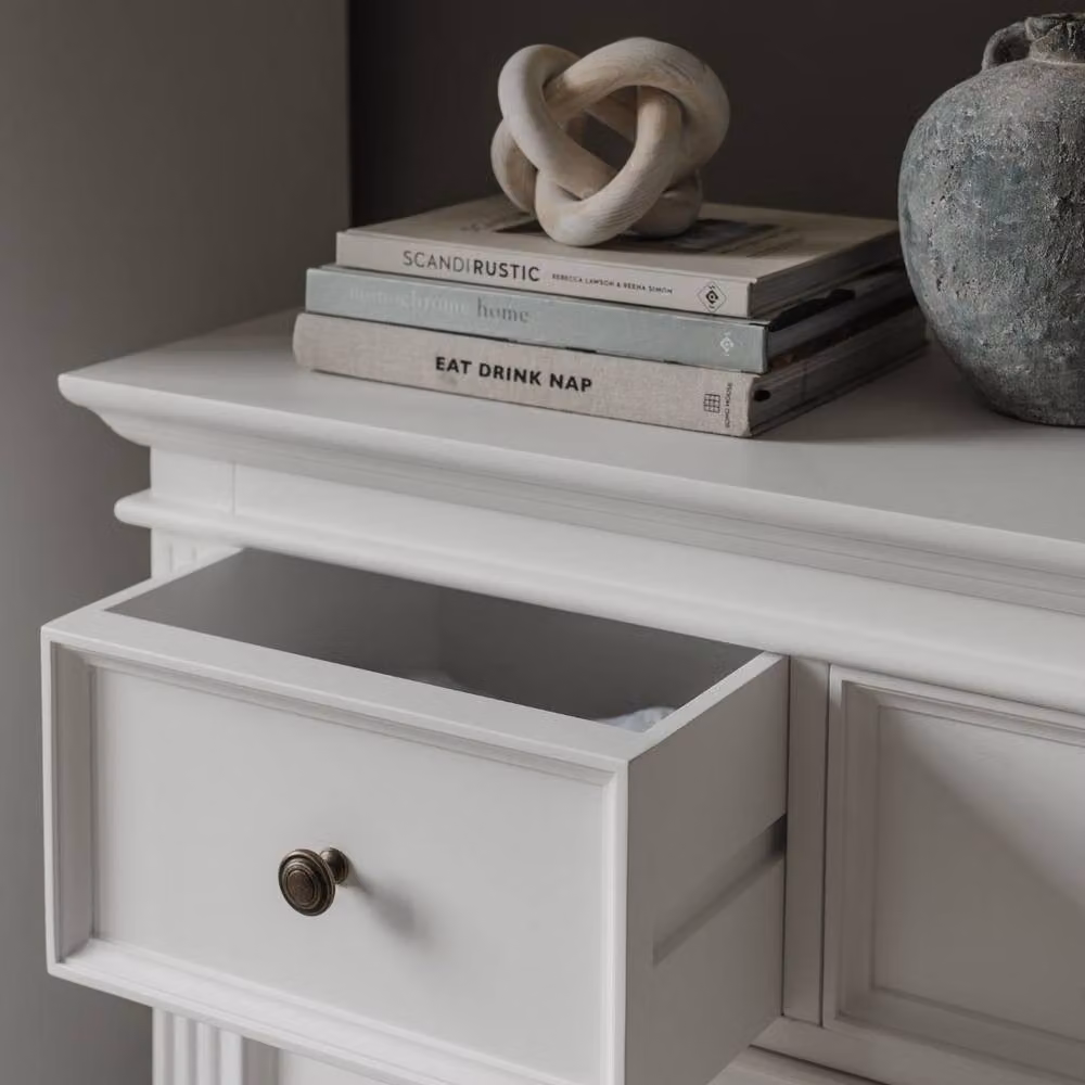 Statement Furniture Gainsborough White 2 Over 3 Chest of Drawers – 2