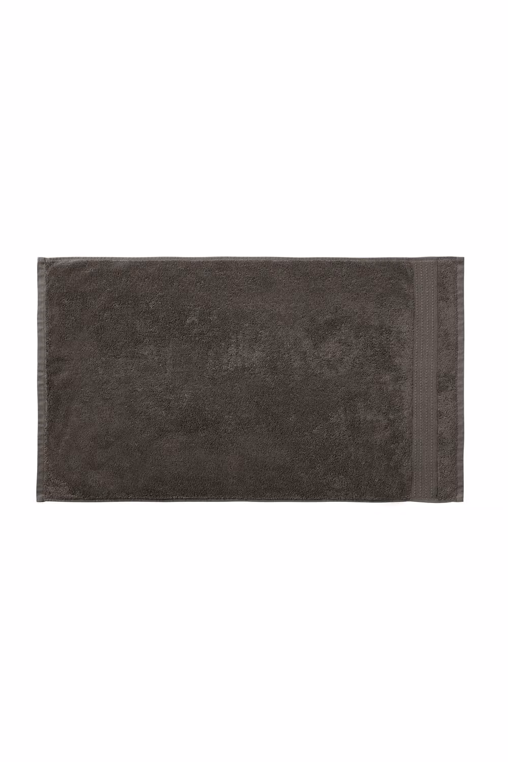Bianca Supima Cotton Hand Towel in Grey, W: 50 cm x H: 90 cm – 4