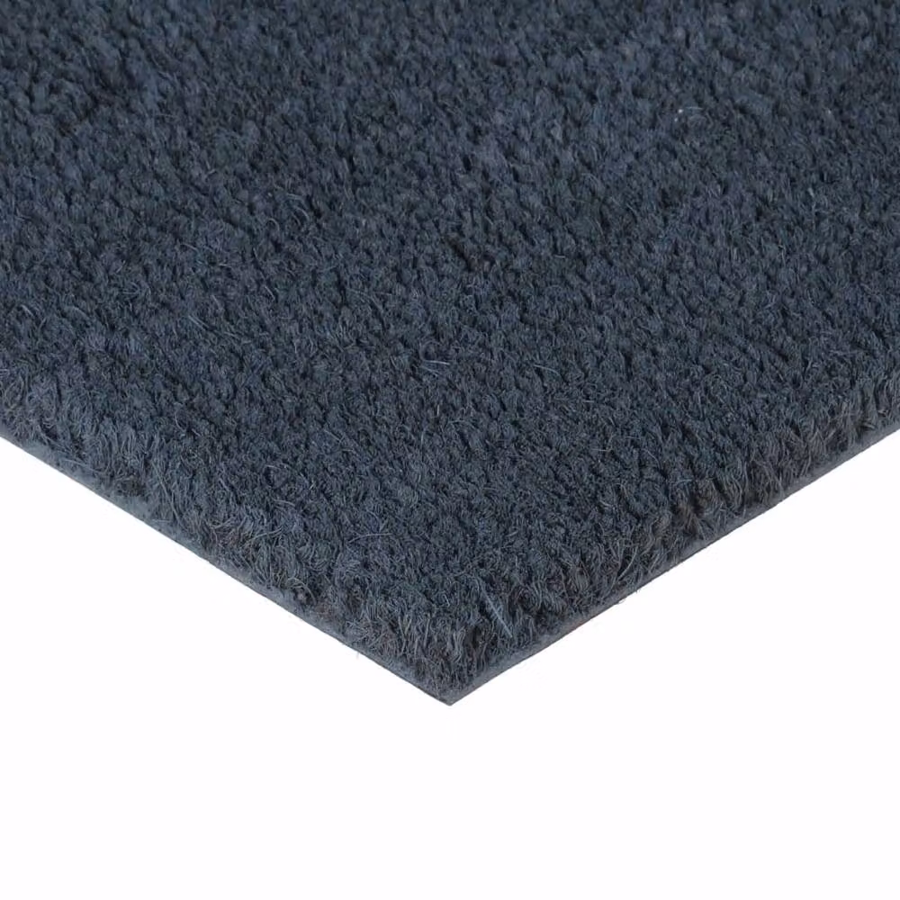 Berkfield Home Tufted Coir Door Mat, Grey, W: 100 cm x D: 200 cm – 4