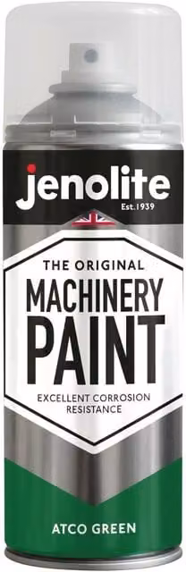 Jenolite Scratch Resistant Opaque Green Machinery Paint