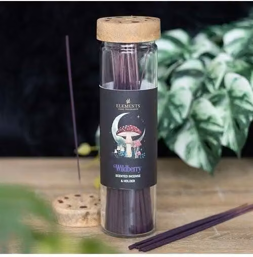 KDMD 4 Pack of Dark Forest Wild Berry Incense Sticks in Purple